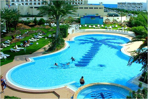 Daphne Bahia Beach Hotel Hammamet Ngoại thất bức ảnh